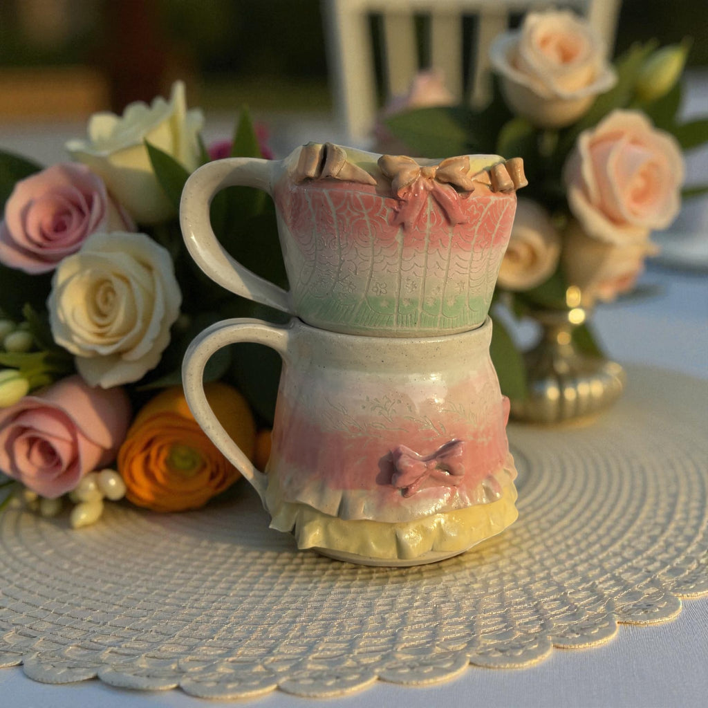 Blush Ballroom Corset Set